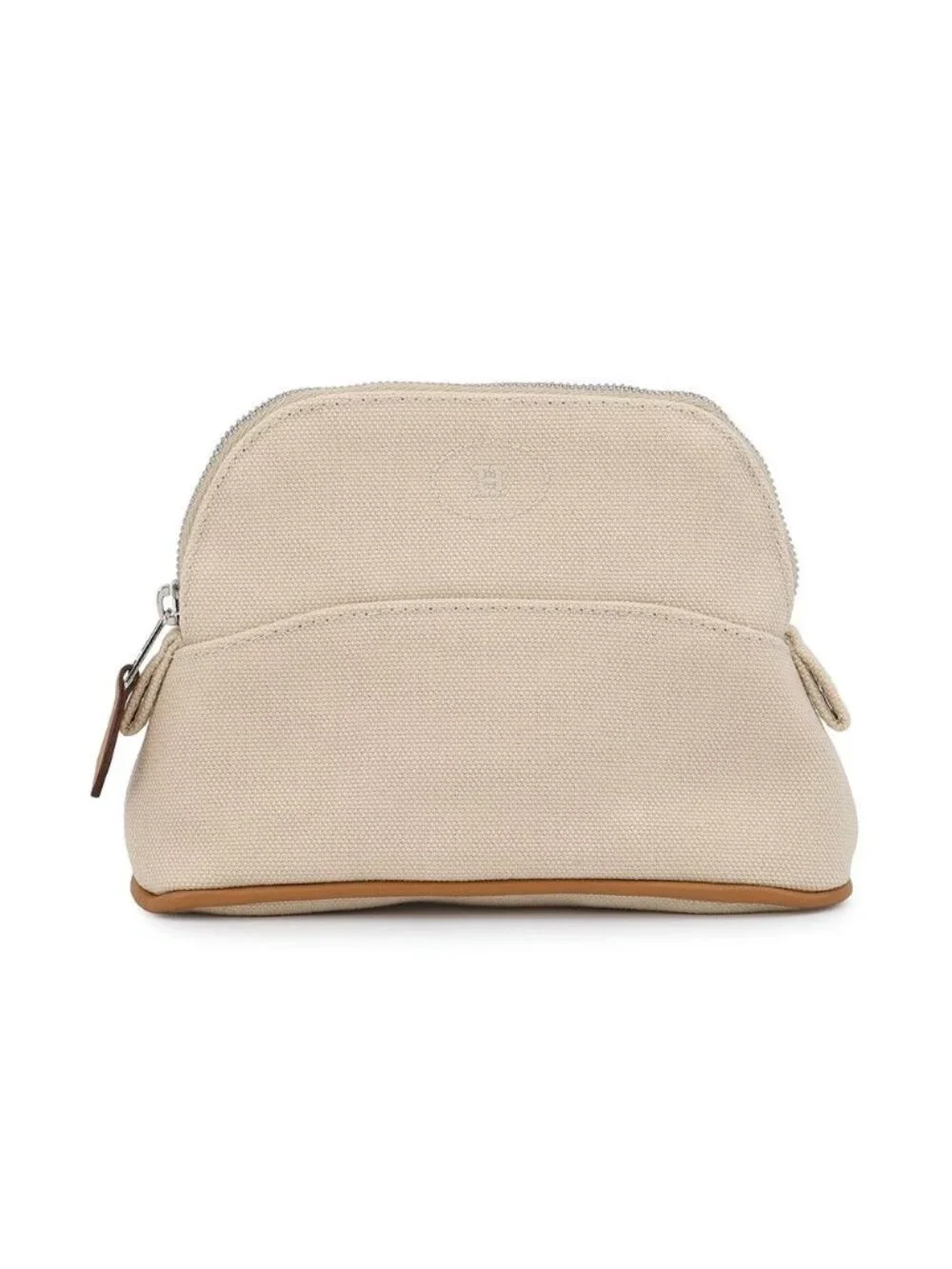 Hermes Pouch Bolide Mini Natural Silver Cotton Case